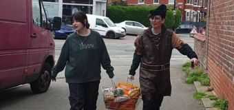 
Robin Hoods 'steal from M&S to give to food banks'
