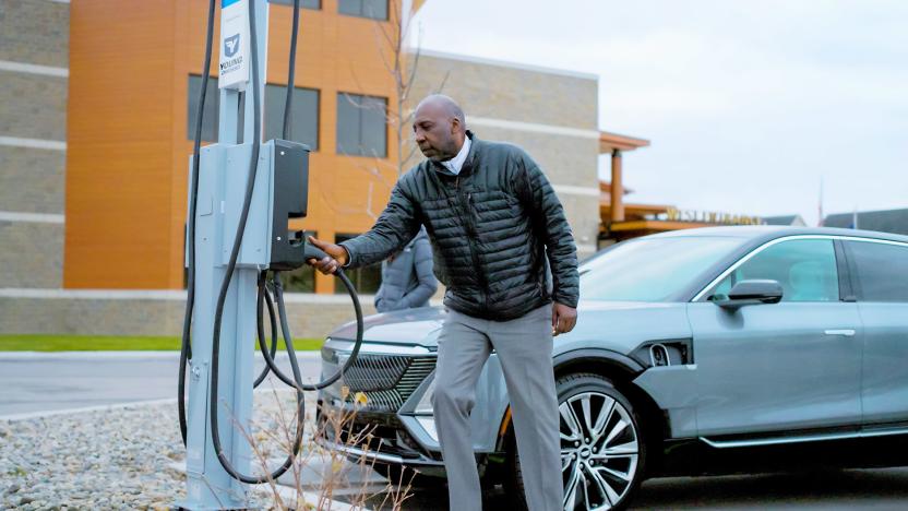 GM opens its first dealer community charging stations in two states