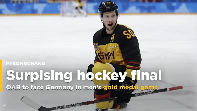 Russians to face surprising Germany in Olympic hockey final