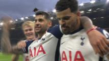 Solanke notches Tottenham's third v. Man United