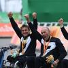 D&#39;oro la staffetta di handbike italiana con Zanardi