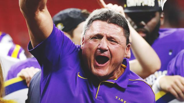 LSU coach Ed Orgeron gets new $42 million contract