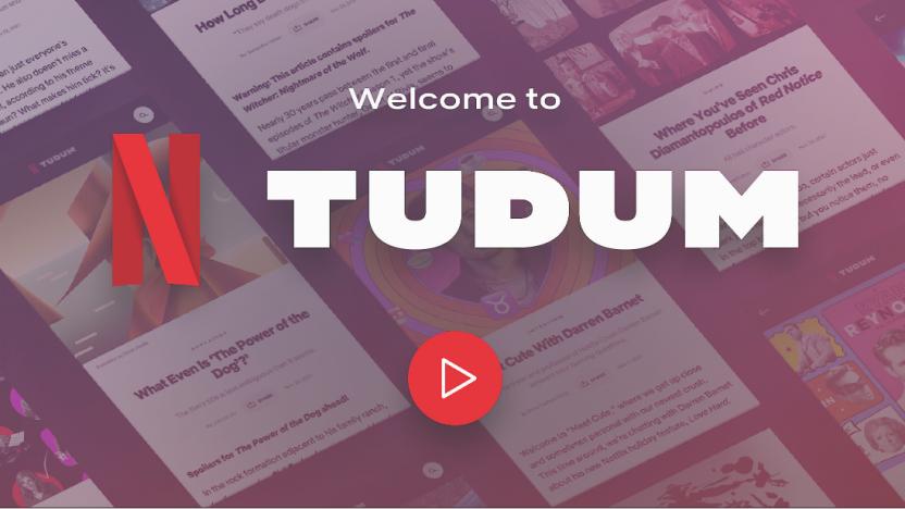 The logo for Netflix's Tudum minisite.