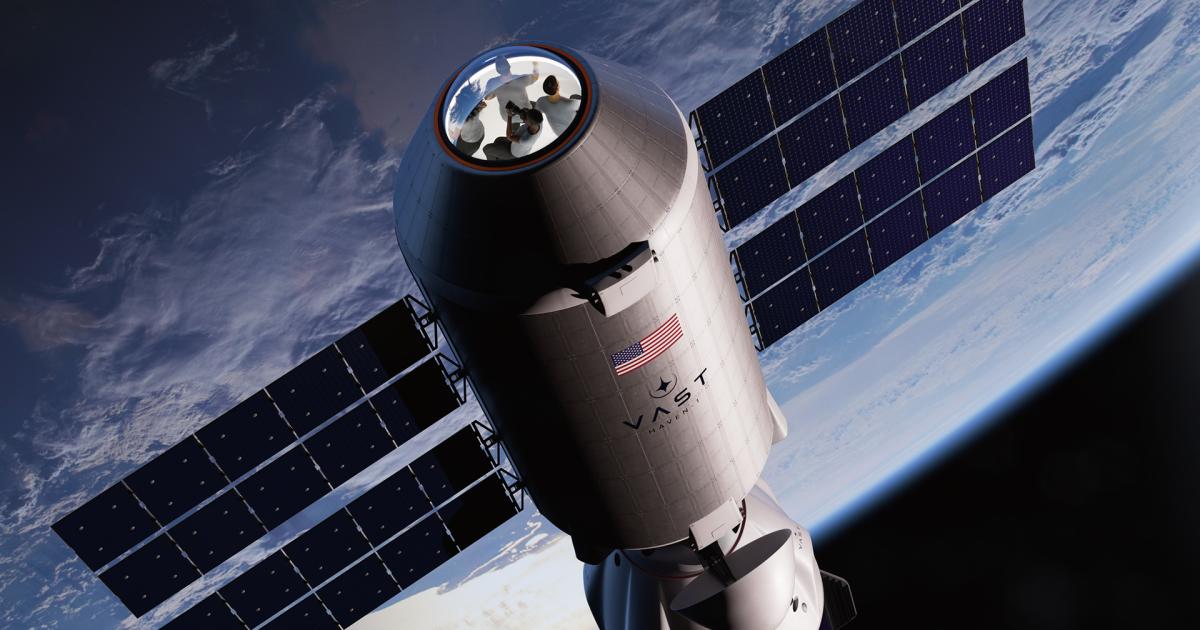 Vast and SpaceX plan to launch the first commercial space station in 2025