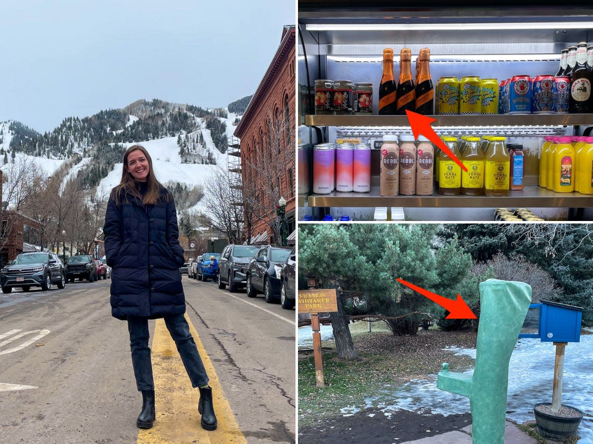 I visited Aspen, the most expensive ski town in America, for the first time. Her..