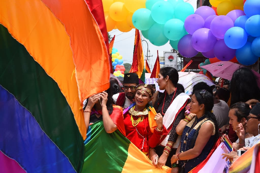 Couple In Nepal S First Transgender Marriage Finds