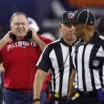 Bill Belichick shows disdain for officiating with disgusted spike