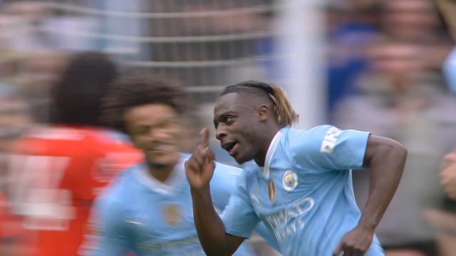 Doku dazzles to make it 4-1 for Man City