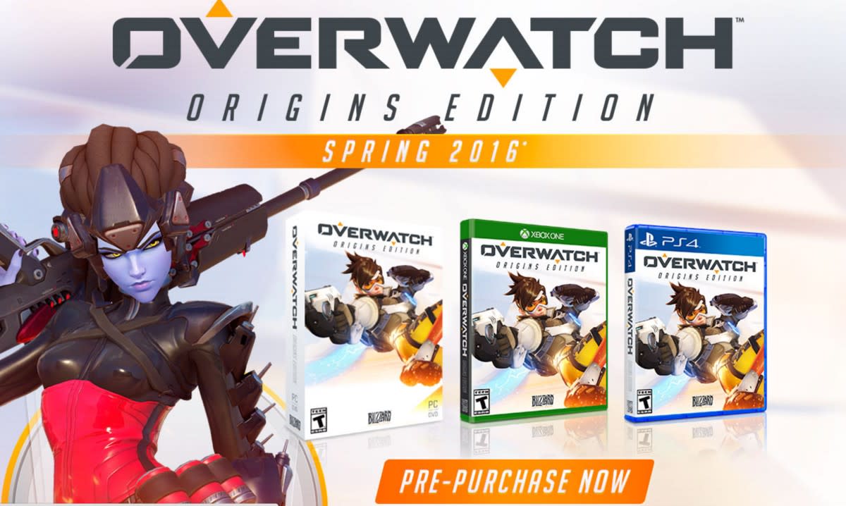 'Overwatch Origins Edition' will on PS4 and XB1 next year (update) |