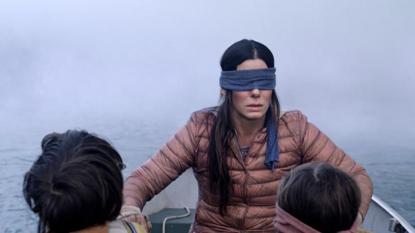 Sandra Bullock in Netflix movie 'Bird Box'