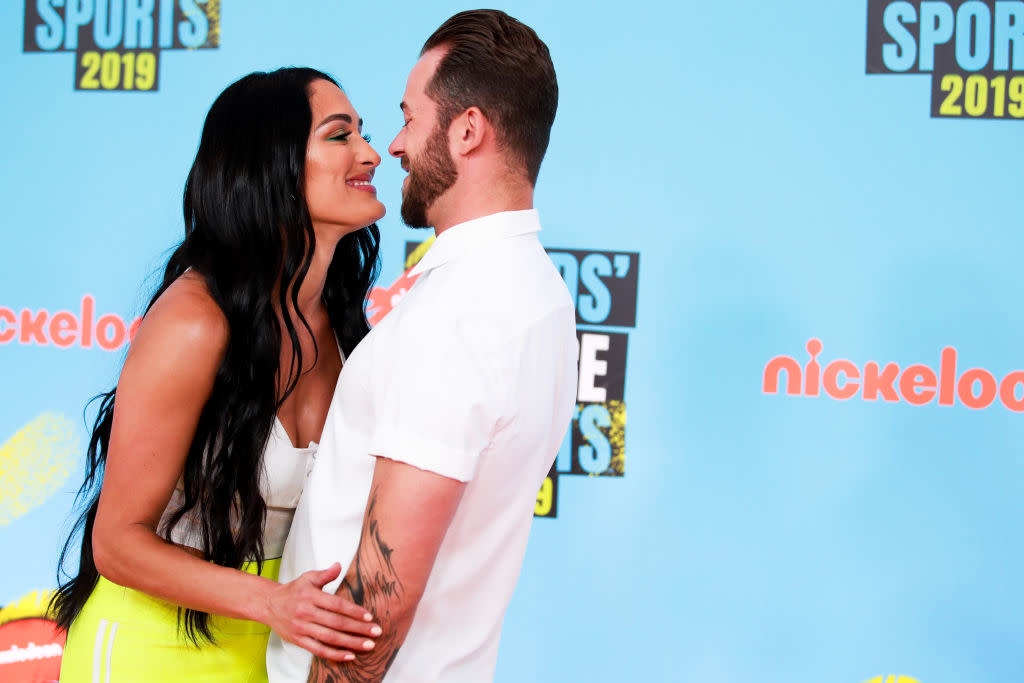 Nikki Bella Glows During Early Morning Exit from 'DWTS' Partner