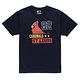 MLB-聖路易紅雀隊吉祥物印花短袖T恤-深藍 (男) product thumbnail 2