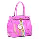 A.D.M.J. LOVE KITTY COVA TOTE (FUXIA PINK) product thumbnail 2
