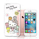 Hello Kitty iPhone 6/6s 4.7吋 浮雕彩繪透明軟殼(熊好朋友) product thumbnail 2