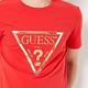GUESS-男裝-鑲鑽雷射跳色logo短T,T恤-紅 原價1790 product thumbnail 5