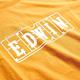 EDWIN 網路獨家 模型LOGO短袖T恤-中性-黃褐色 product thumbnail 7