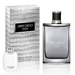 JIMMY CHOO 同名男性淡香水100ml(贈送萬寶龍傳奇白朗峰小香乙瓶)