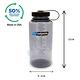 美國Nalgene 1000cc 寬嘴水壺- 煙霧灰(Sustain) NGN682021-0333 product thumbnail 3