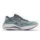 Mizuno 慢跑鞋 Wave Rider 27 SSW 女鞋 綠 藍 波浪片 避震 運動鞋 美津濃 J1GD2375-24 product thumbnail 3