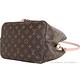 LV M44022 NEONOE Monogram 經典帆布肩背/斜背水桶包(玫瑰粉) product thumbnail 8