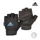 Adidas Training可調式透氣短指訓練手套(藍) product thumbnail 4