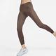 Nike  Dri-FIT AS W NK DF 女款 棕色 緊身長褲 訓練 運動 高強度 緊身長褲 DQ5695-237 product thumbnail 2