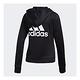 Adidas Wts Big Bos Col [DV2436] 女 運動套裝 基本款 長褲 外套 連帽 經典 簡約 黑白 product thumbnail 5