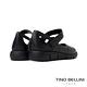 【TINO BELLINI 貝里尼】巴西進口圓頭瑪莉珍鞋FWBT035-1(黑色) product thumbnail 4