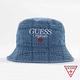 GUESS-男裝-Originals x CLOTTEE系列牛仔壓紋潮流漁夫帽-藍 原價1490 product thumbnail 7