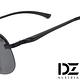 DZ 歐紳型潮 抗UV 偏光 太陽眼鏡墨鏡(黑框灰片) product thumbnail 4