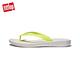 【FitFlop】IQUSHION ERGONOMIC FLIP-FLOPS 輕量人體工學夾腳涼鞋-男(都會白/熒光黃) product thumbnail 3