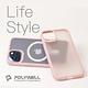 POLYWELL iPhone 粉色框磨砂面保護殼 product thumbnail 8