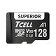 TCELL冠元 SUPERIOR microSDXC UHS-I(A1)U3 V30 100MB 128GB 記憶卡 (5入組) product thumbnail 2