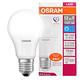 【歐司朗OSRAM】12W超廣角E27省電LED燈泡2顆裝-白光/自然光/黃光 (小口徑燈泡 發光角度更大) product thumbnail 4