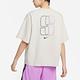 Nike 短袖 Sabrina Boxy 女款 象牙白 黑 紫 漸層 寬鬆 落肩 純棉 棉T 短T FJ2701-072 product thumbnail 2