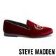 STEVE MADDEN-CRIMSON電繡絨面男士懶人鞋-絨酒紅 product thumbnail 2