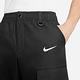 Nike 長褲 NSW Air Pants 男款 黑 白 防潑水 褲腳拉鍊 休閒 多口袋 工作褲 CU4172-010 product thumbnail 8