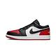 Nike Air Jordan 1 Low Bred Toe 黑白紅 芝加哥公牛 黑紅腳趾 低筒 休閒鞋 運動鞋 男鞋 553558-161 product thumbnail 2