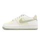 Nike 休閒鞋 Air Force 1 LV8 GS 大童 女鞋 白 綠 粉紅 AF1 荔枝皮 DQ0360-100 product thumbnail 2