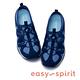 Easy Spirit-seEARTHEN 多彩多色 後跟鏤空撞色涼休閒鞋-深藍 product thumbnail 4