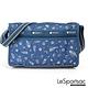 LeSportsac - Standard雙口袋斜背包-附化妝包(慶典藍) product thumbnail 4