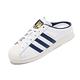 adidas 休閒鞋 Superstar Mule 套腳 男女鞋 愛迪達 貝殼頭 半包拖鞋 情侶穿搭 白 藍 FX5859 product thumbnail 2