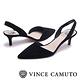 Vince Camuto 真皮素面典雅尖頭中跟鞋-黑色 product thumbnail 6