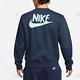 NIKE 耐吉 上衣 大學T 長袖上衣 運動 男款 深藍 DQ4073-410 AS M NSW HBR-C BB CREW (3S2813) product thumbnail 2