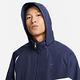 NIKE 外套 男款 運動外套 風衣外套 AS M NK SWOOSH WVN JKT 藍白 FB7878-410 product thumbnail 3