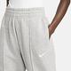 Nike 長褲 Essential Fleece Pants 女款 內刷毛 寬鬆 鬆緊帶褲頭 縮口 穿搭 灰白 BV4090-063 product thumbnail 5
