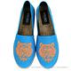 KENZO Tiger Espadrilles 霓虹老虎刺繡帆布草編便鞋(女/亮藍) product thumbnail 3