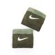 Nike 護腕 Swoosh 綠 白 吸濕 毛巾底 小勾 籃球 網球 運動 N000156531-4OS product thumbnail 3