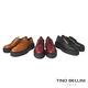 Tino Bellini 義大利進口復刻經典牛皮厚底綁帶鞋-酒紅 product thumbnail 6