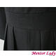 【Mentor Lady】黑白滾邊立體圓裙毛料洋裝 (黑色) product thumbnail 5